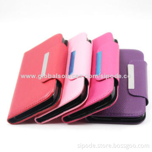 Flip Design Leather Protective Cover for Samsung S5